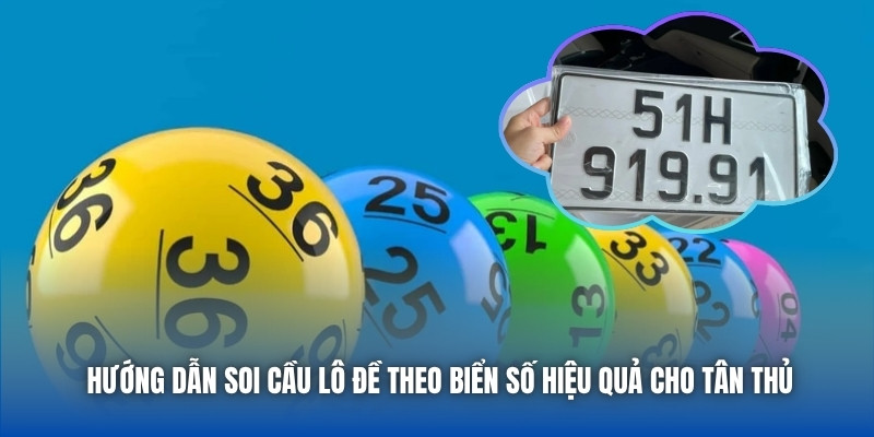 Hướng Dẫn Soi Cầu Lô Đề Theo Biển Số Hiệu Quả Cho Tân Thủ